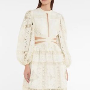 Zimmerman Aliane Cutout lace Dress -  Size 1 ; US Size 6 (runs like a US 4)